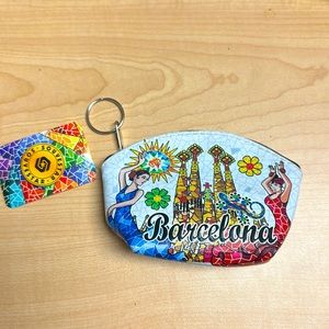 Barcelona Souvenir Coin Bag